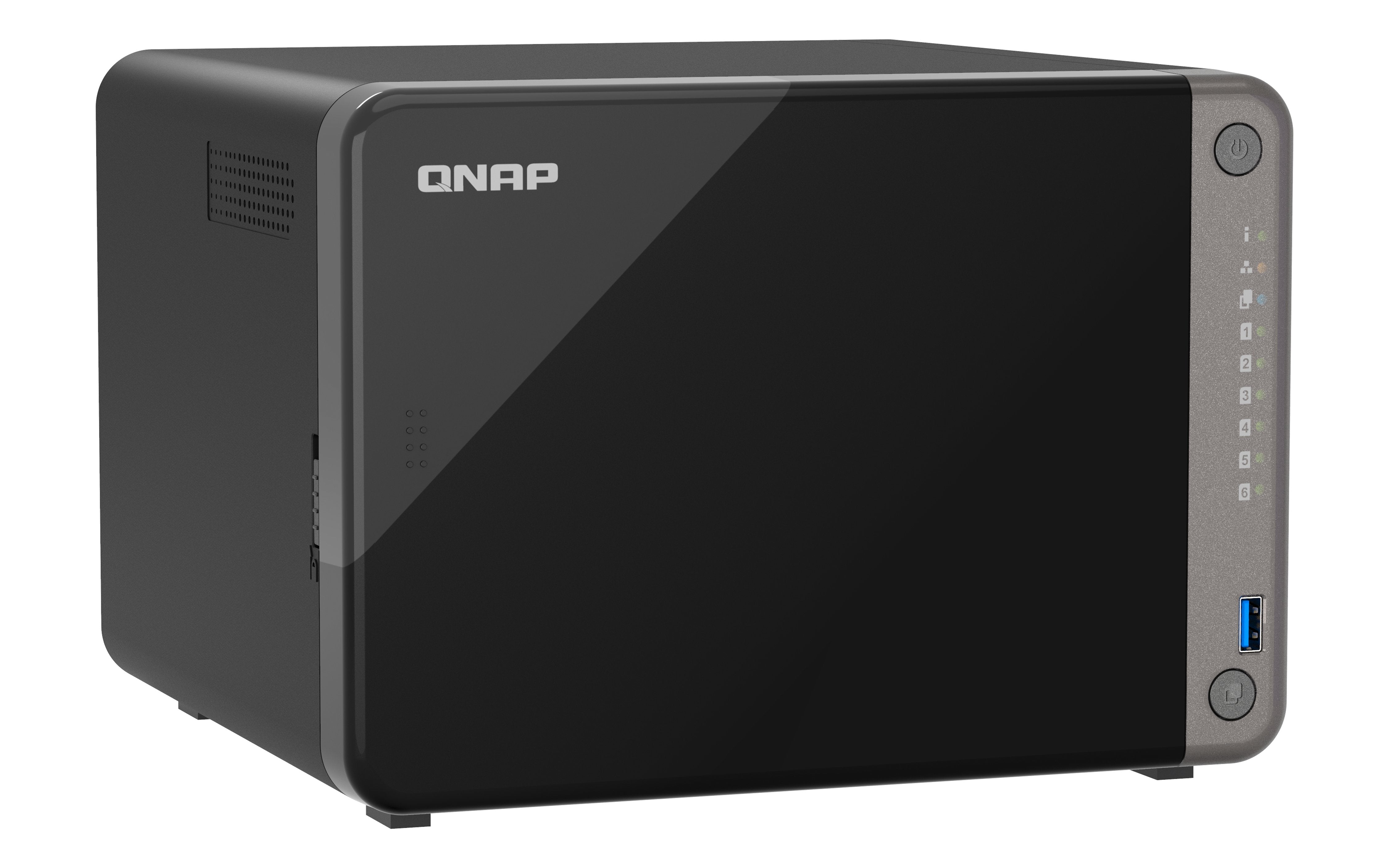 EAN 4711103084335 - QNAP TS-AI642-8G servidor de almacenamiento NAS Torre ARM Cortex-A76 8 GB Negro imagen 6
