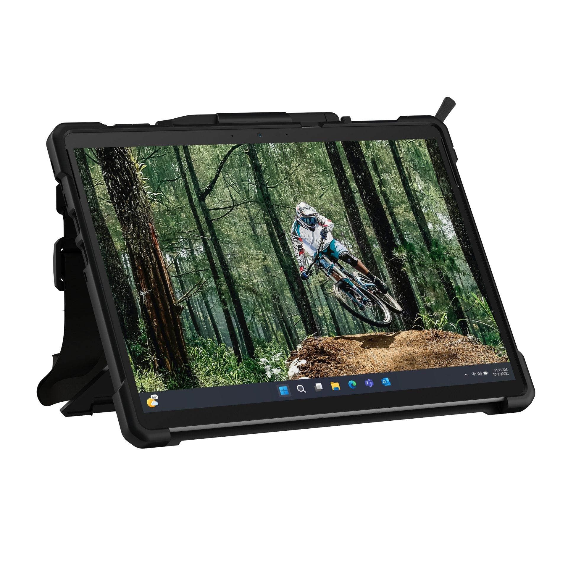 Urban Armor Gear 324012114343 Funda Para Surface Pro 9 (13") Negro, Transparente
