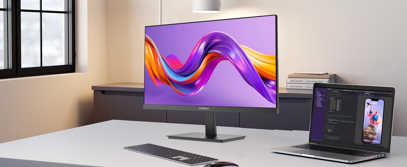 EAN 6940017321146 - Koorui E2411H pantalla para PC 60,5 cm (23.8") 1920 x 1080 Pixeles Full HD Negro imagen 18