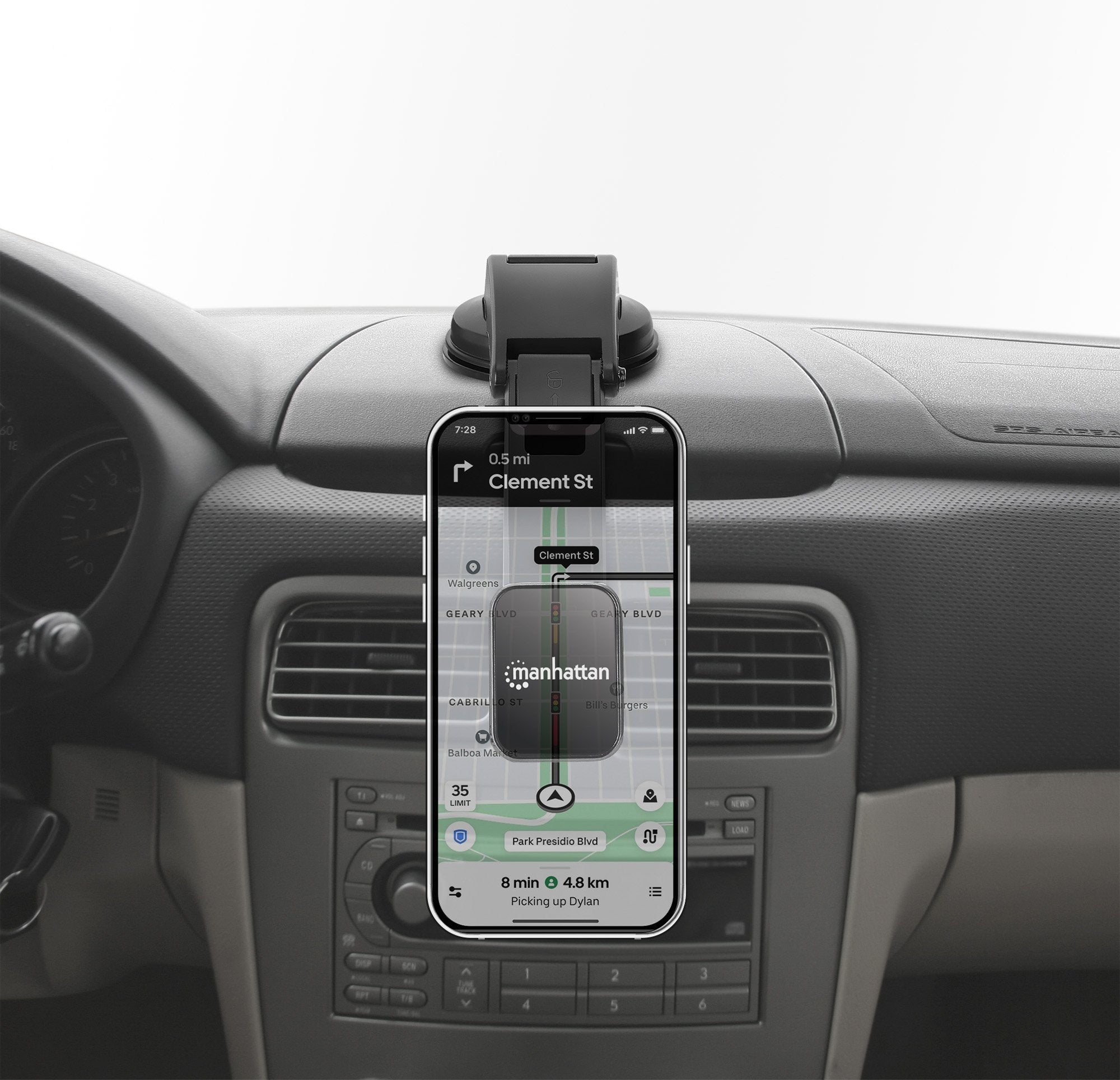 Manhattan Magnetische Armaturenbrett Handyhalterung