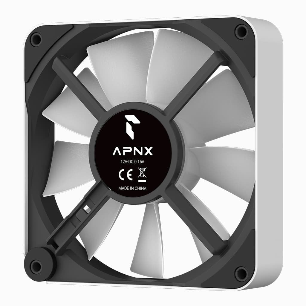 EAN 4711099474479 - APNX FP2-120 PWM ARGB Carcasa del ordenador Ventilador Blanco imagen 8
