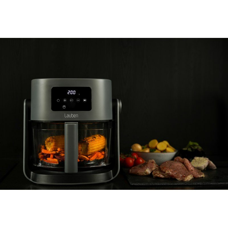 EAN 4260645681170 - Lauben LBAFMGGAF55BA freidora Sencillo 5,5 L 1500 W Freidora de aire caliente Gris imagen 15
