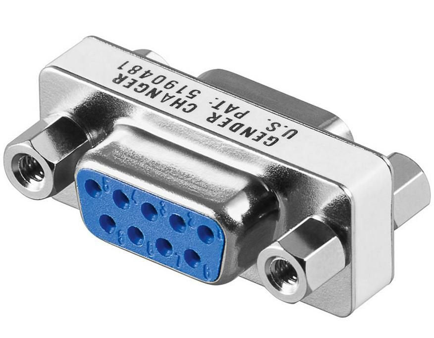 Microconnect Mod9f9f Cambiador De Género Para Cable Db9 Azul