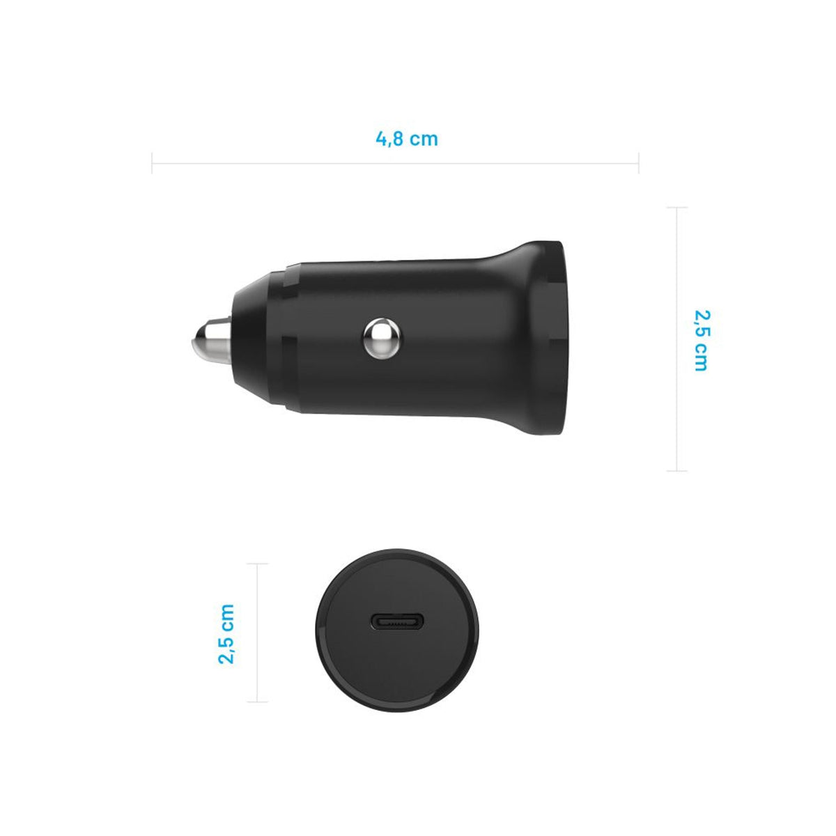 EAN 8591680164615 - FIXED FIXCC30N-C-BK cargador de dispositivo móvil Universal Negro Encendedor de cigarrillos Carga rápida imagen 6