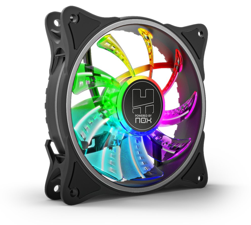 EAN 8436587971709 - NOX A-Fan Carcasa del ordenador Ventilador 12 cm Negro 1 pieza(s) imagen 2