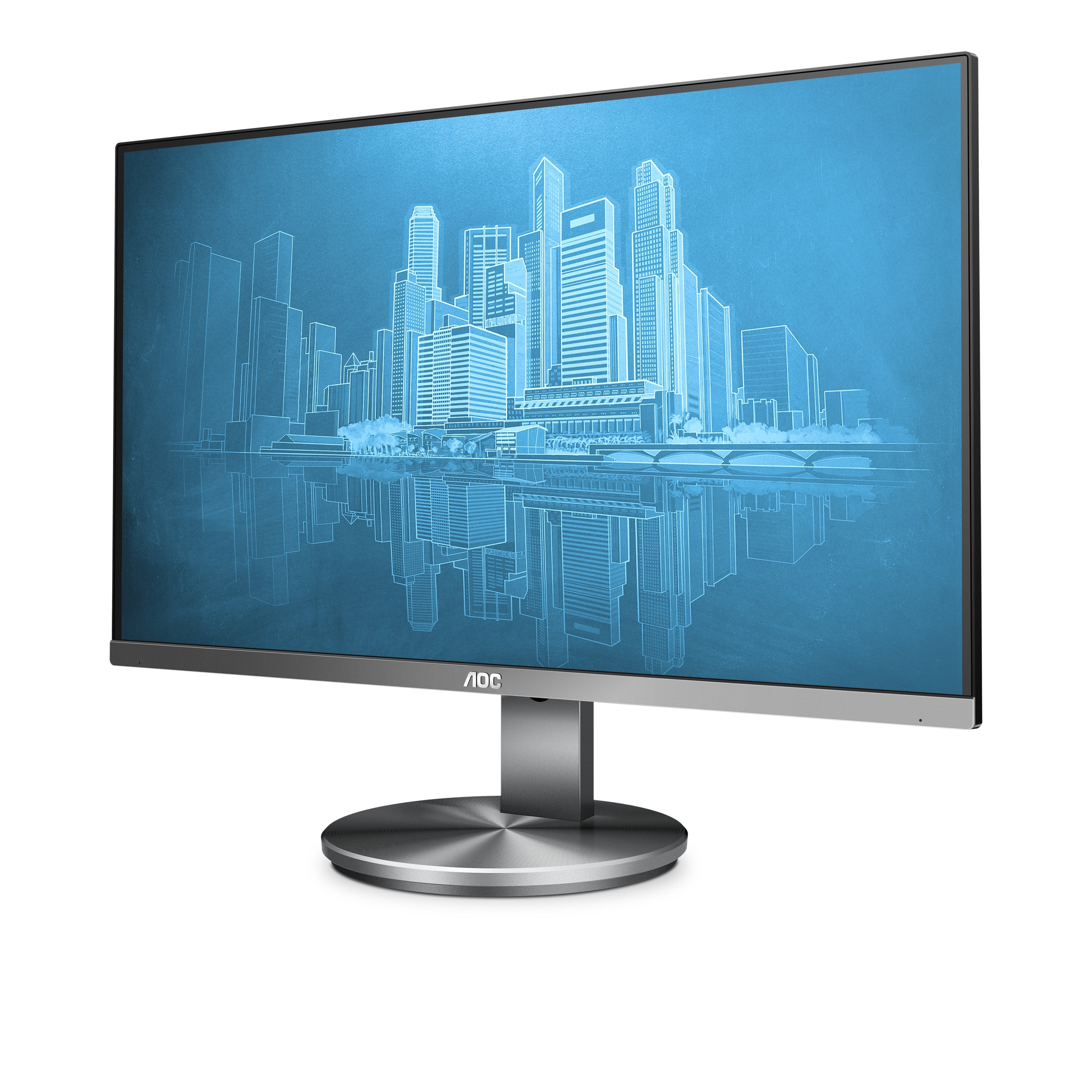 Monitor Aoc 23,8" I2490vxq/Bt Ips 16:9,Vga, Hdmi,Usb,Dp