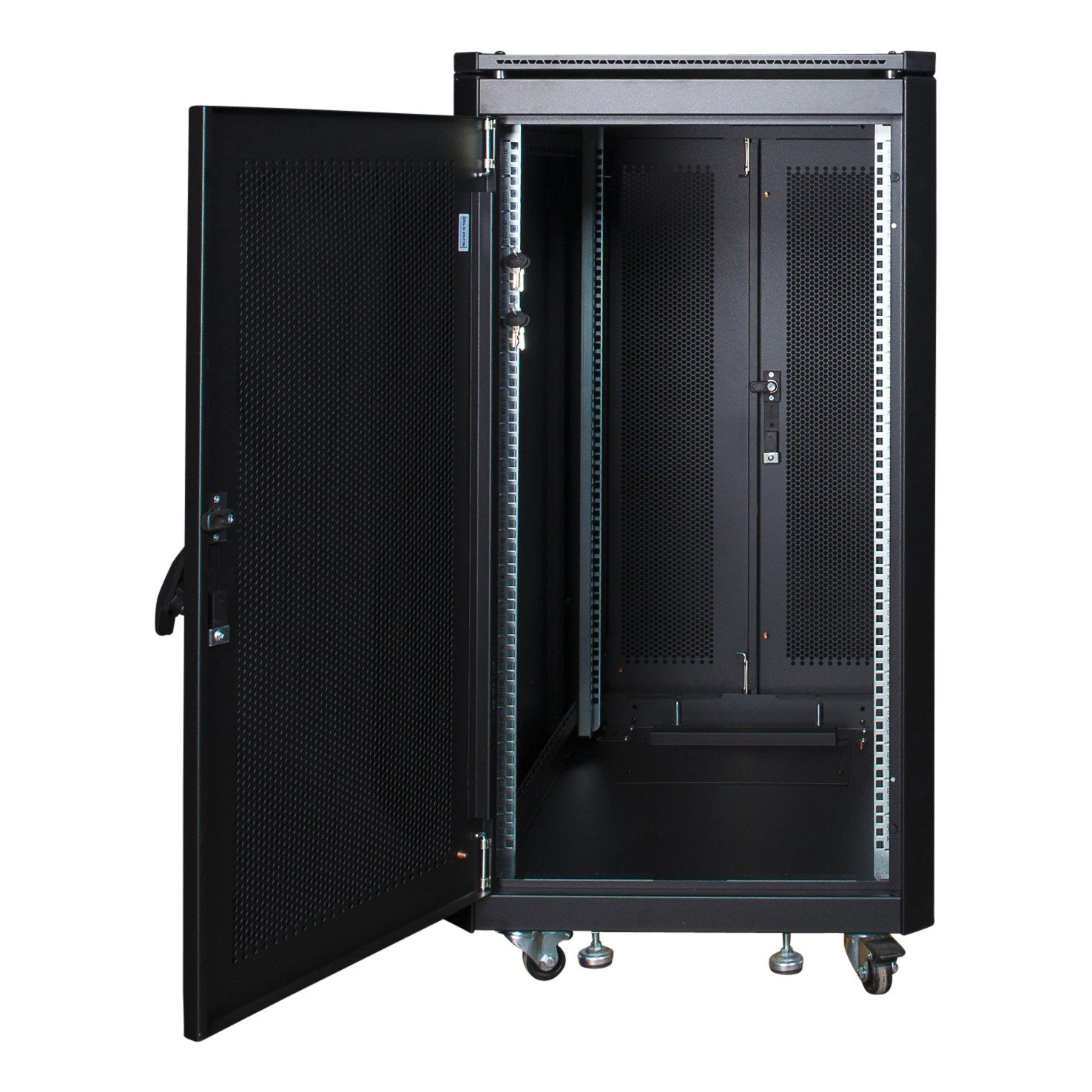EAN 5420016846389 - LOGON RSL20U61BL armario rack 20U Rack o bastidor independiente Negro imagen 2