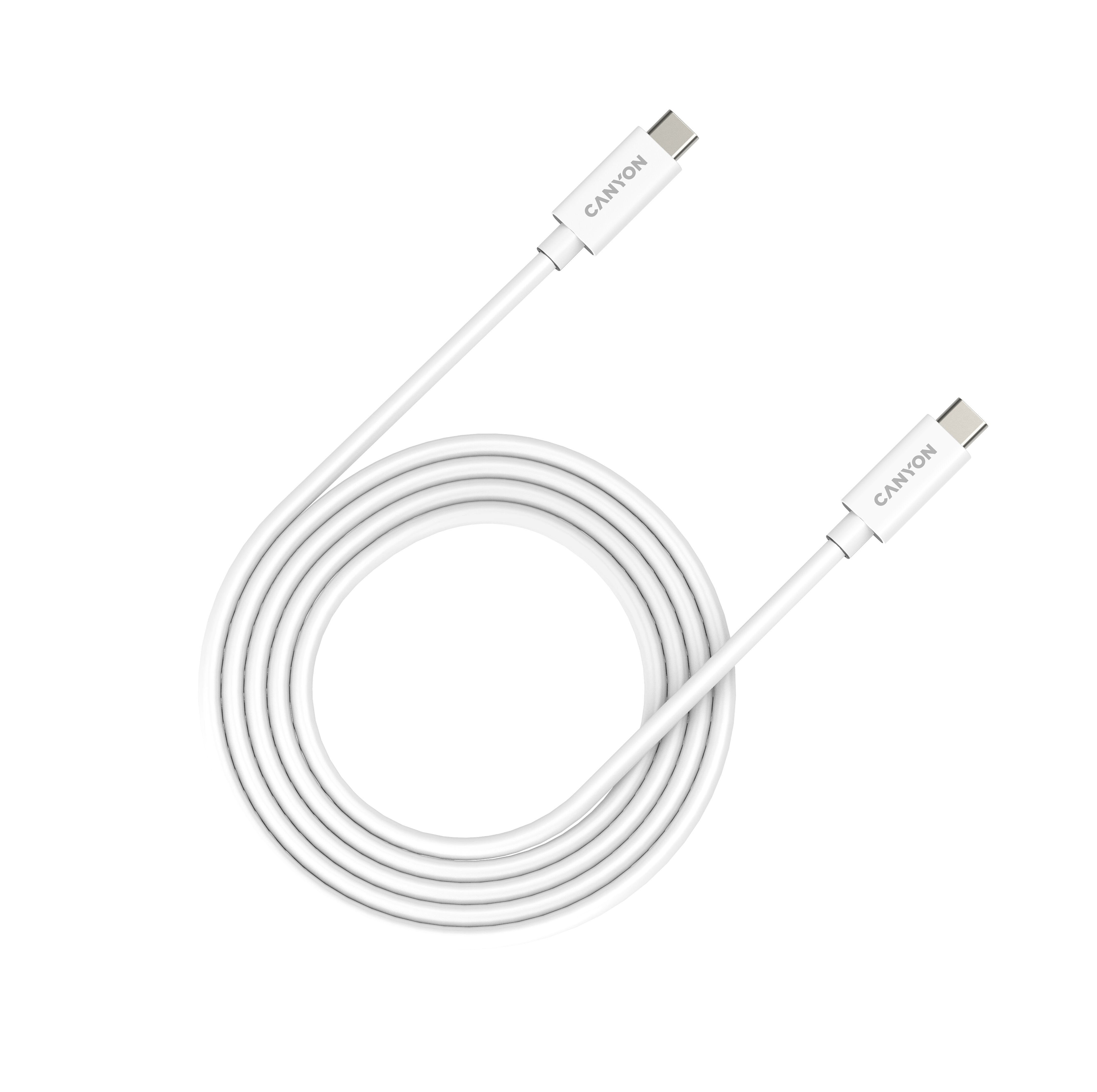 Canyon Uc-42, Cable, U4-Cc-5a2m-E, Usb4 Type-C To Type-C Wht