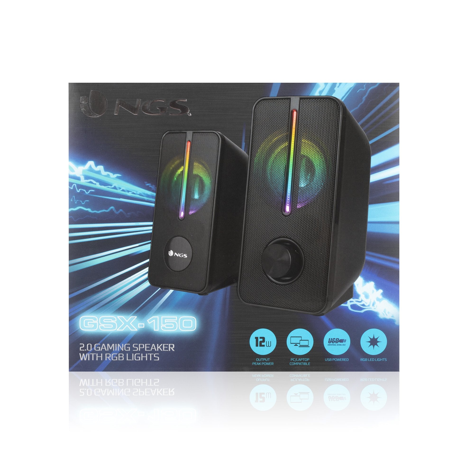 EAN 8435430619287 - NGS GSX-150 Negro Inalámbrico 12 W imagen 4