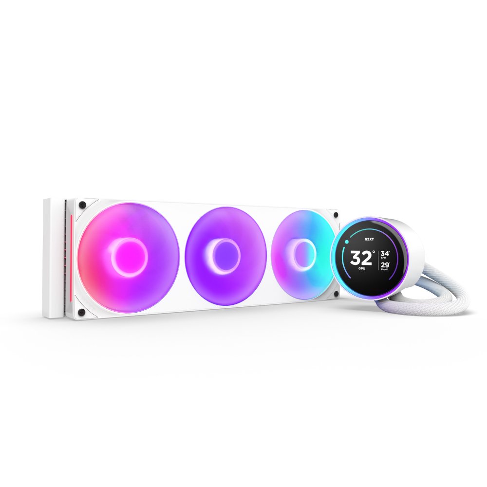 EAN 5056547204192 - NZXT Kraken Elite 360 RGB Procesador Sistema de refrigeración líquida todo en uno 12 cm Blanco 1 pieza(s) imagen 16
