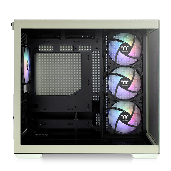 Caja Pc Thermaltake View 380 Tg Argb Verde Claro, Vidrio Templado X 2 Ca-1z2-00mewn-00