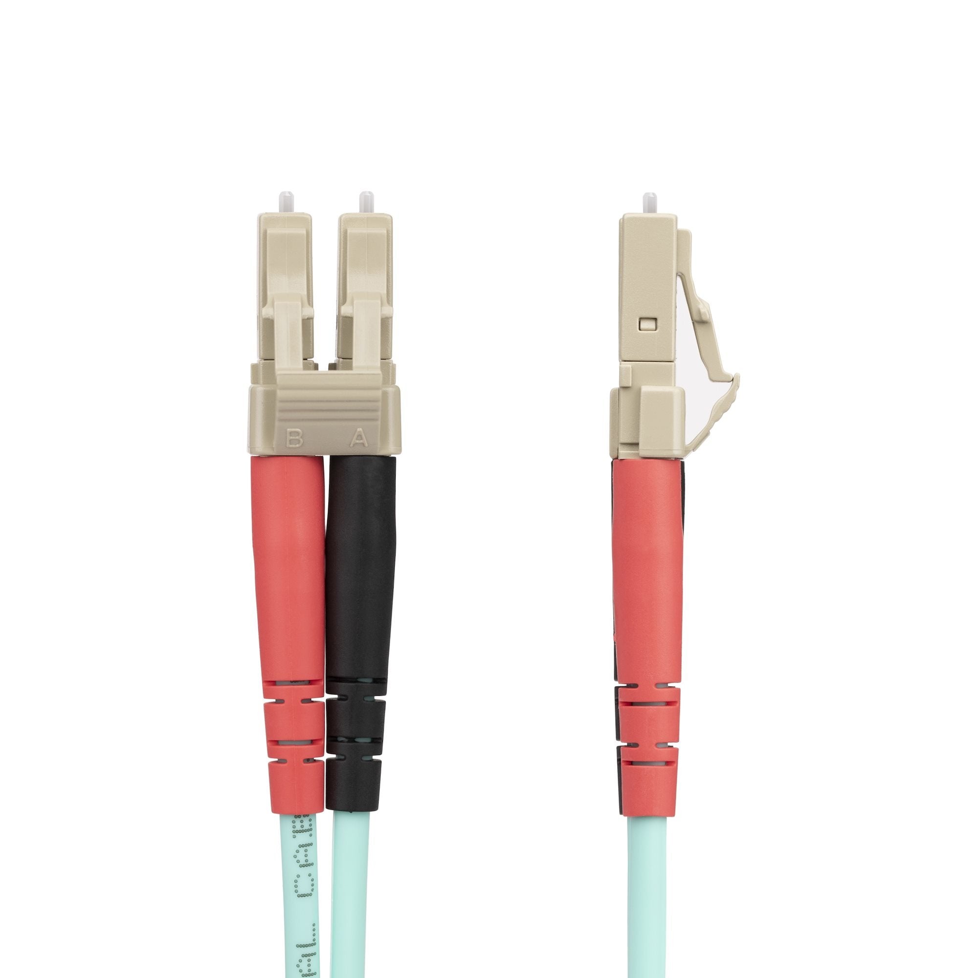 Startech.Com 450fblclc25 Cable De Fibra Optica 25 M Lc Om4 Color Aguamarina