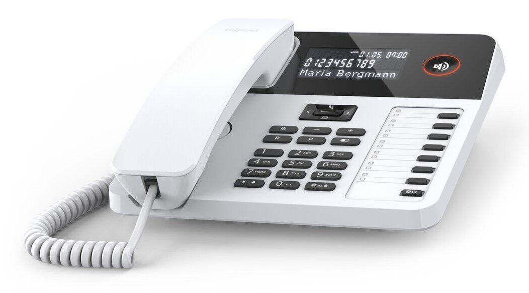 EAN 4255781906607 - Gigaset DESK 600 Teléfono analógico Identificador de llamadas Blanco imagen 1