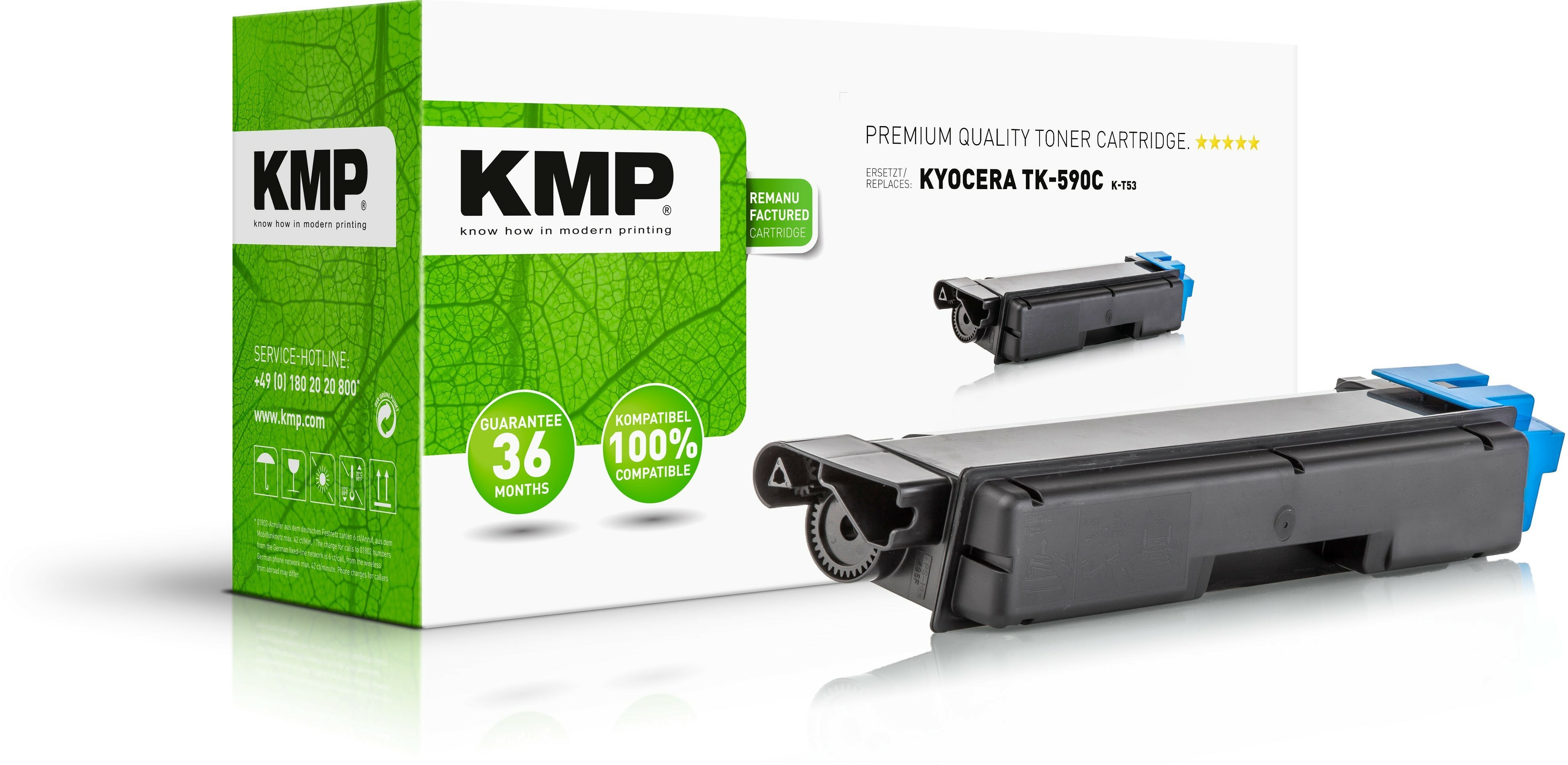 EAN 4011324289336 - KMP K-T53 cartucho de tóner 1 pieza(s) Cian imagen 1