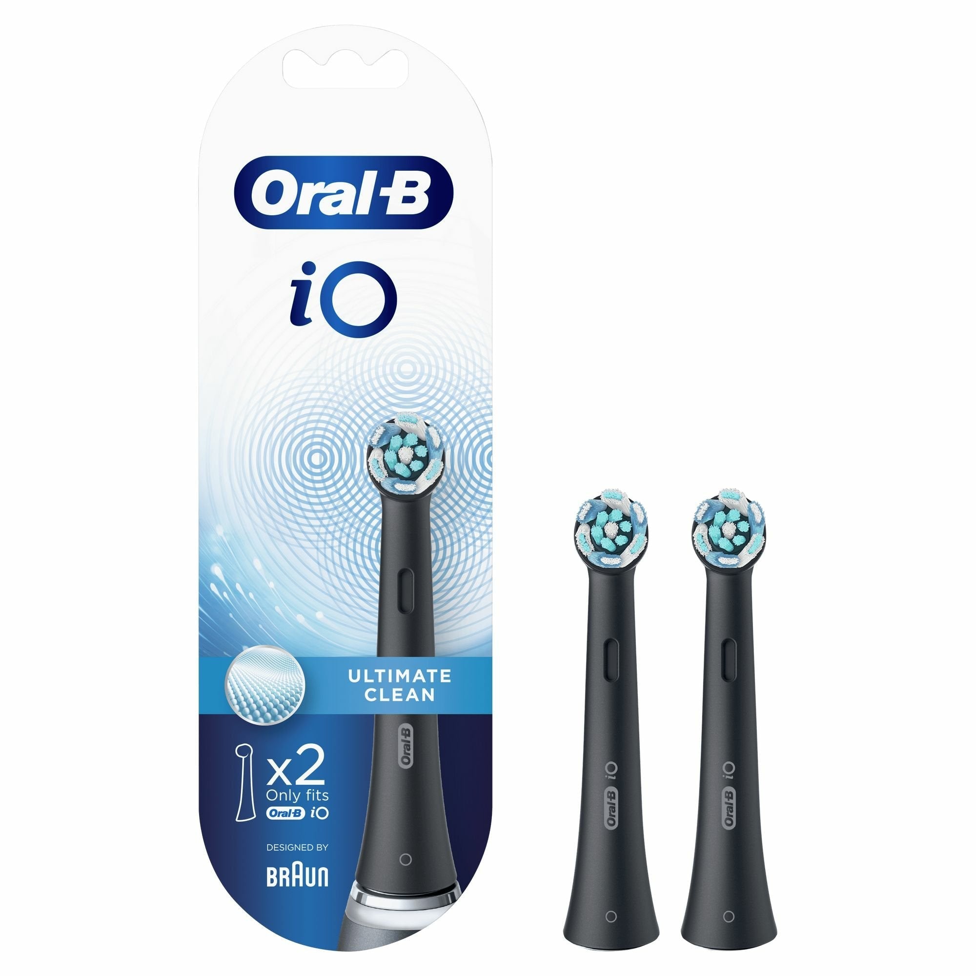 Cepillos Oral-B Io Ultimate Clean Black, 2 X