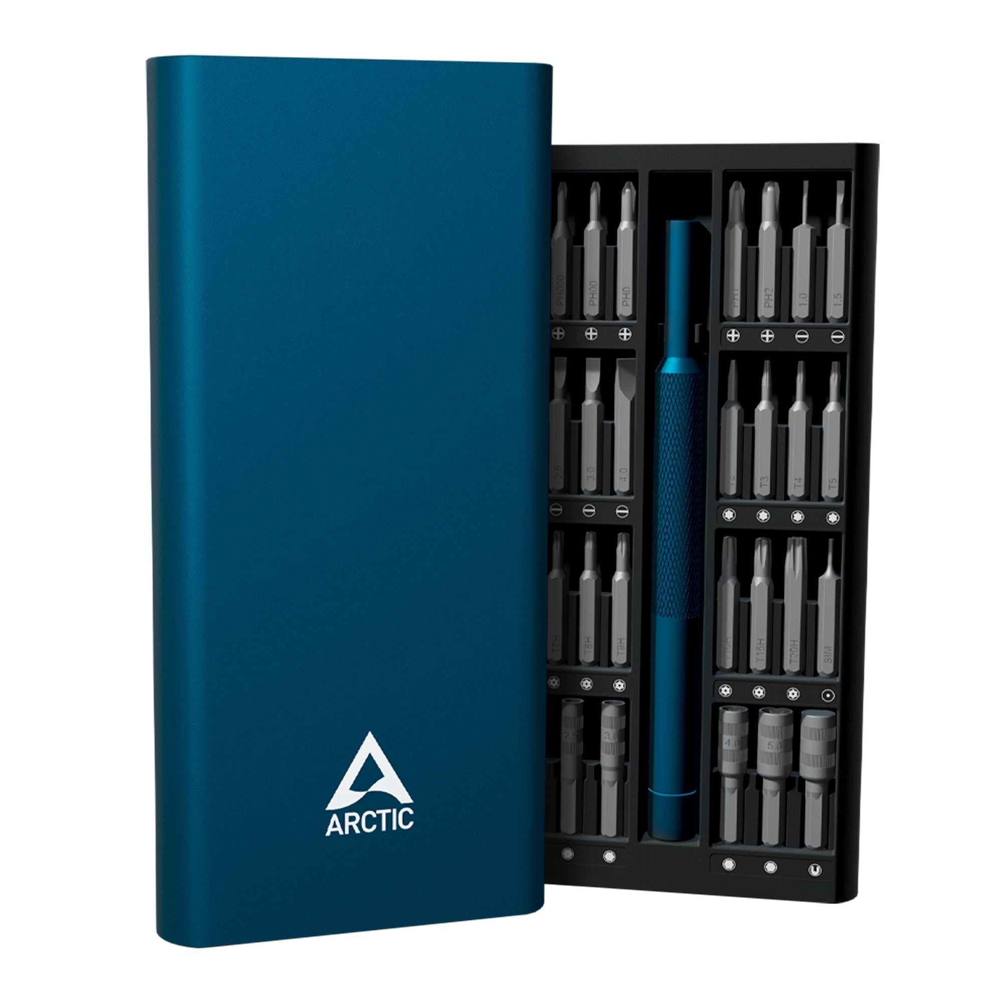 Arctic Precision Screwdriver Toolkit (Azul, 62-Teilig) Aetls00001a