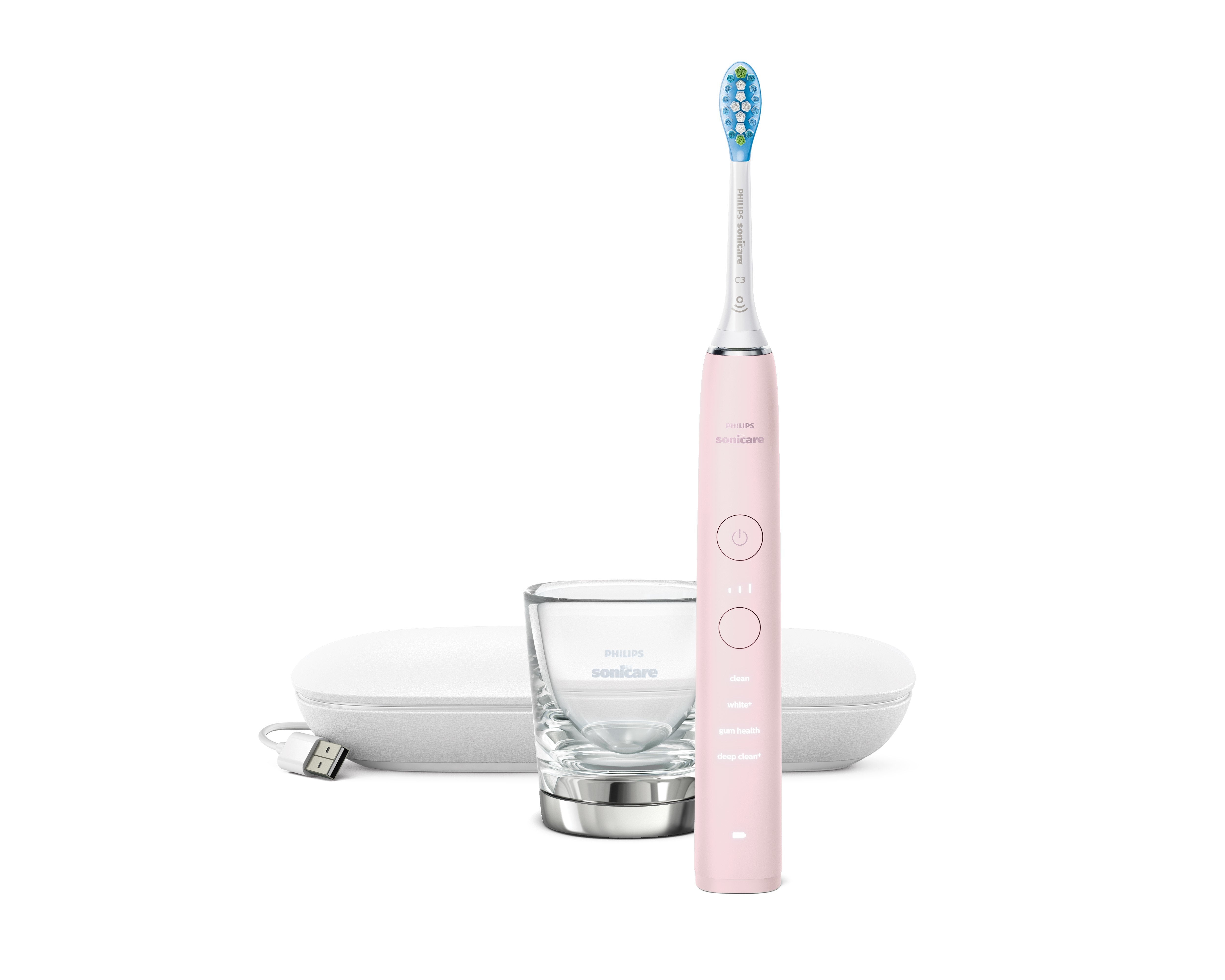 Cepillo De Dientes Eléctrico Philips Diamondclean 9000 Hx9911/29 Adulto Cepillo Dental Sónico Rosa