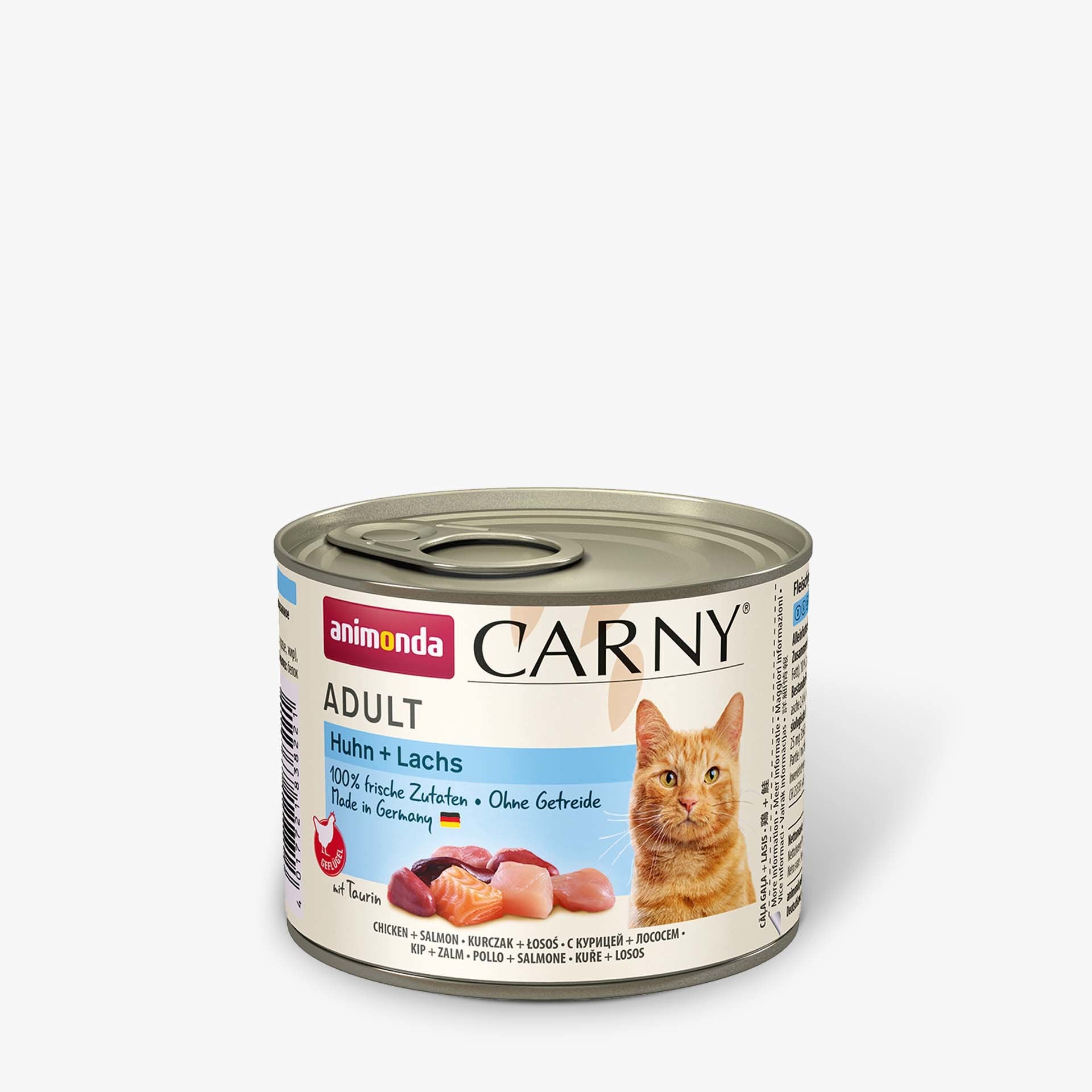 Comida Húmeda Para Gatos Animonda Cat Carny Adult Pollo Con Salmón 200 G