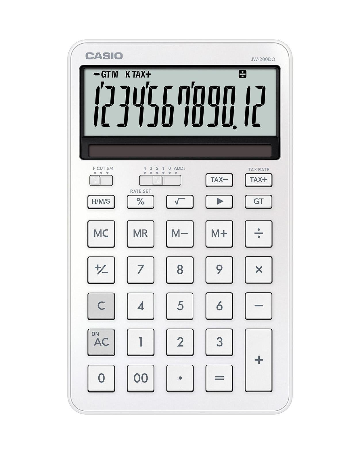 Casio Jw-200dq Calculadora Escritorio Calculadora Básica Blanco