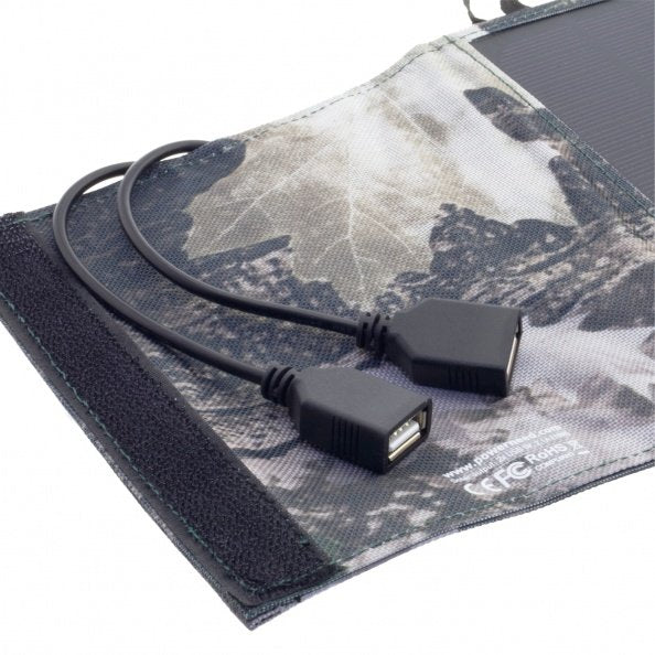 Powerneed Es-4 Placa Solar 6 W Silicio Monocristalino Camuflage