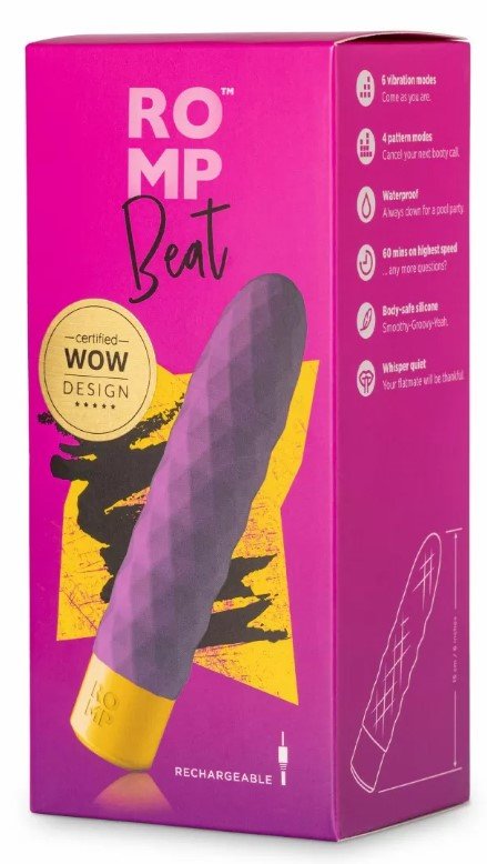 Romp - Beat Mini Bala Vibradora Multifunción Violeta