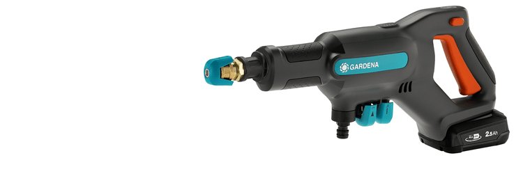 EAN 4078500053495 - Gardena AquaClean 24/18V P4A Limpiadora de alta presión o Hidrolimpiadora Compacto Batería 250 l/h Negro, imagen 3