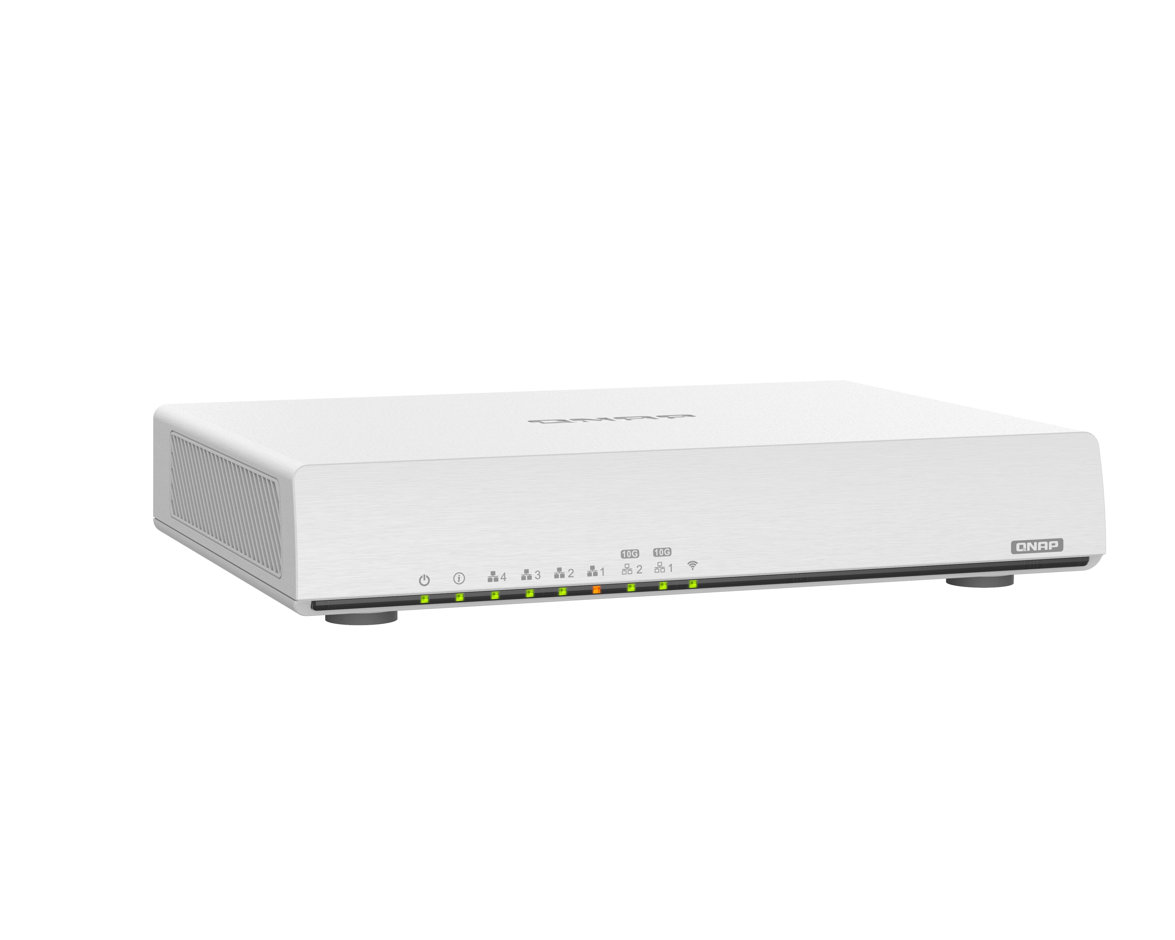 EAN 0885022019861 - QNAP QHora-301W router inalámbrico 10 Gigabit Ethernet Doble banda (2,4 GHz / 5 GHz) Blanco imagen 6