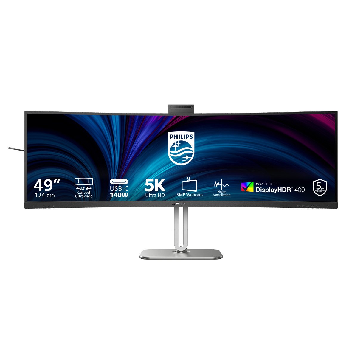 EAN 8712581802554 - Philips 49B2U6900CH/00 pantalla para PC 124 cm (48.8") 5120 x 1440 Pixeles Dual QHD LCD Negro imagen 1