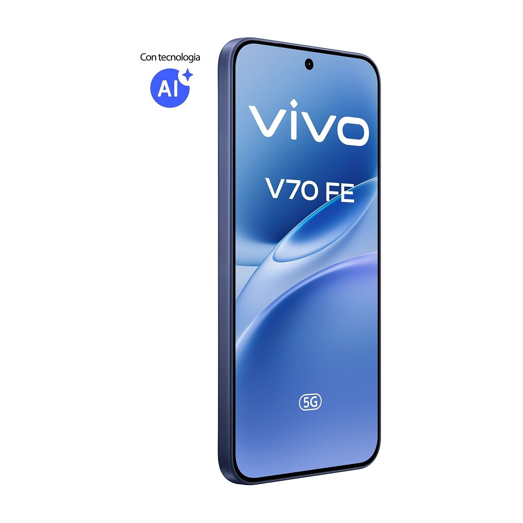 Smartphone Vivo V70 Fe 8gb 512gb 6.83' 5g Azul Incluye Cargador + Auriculares