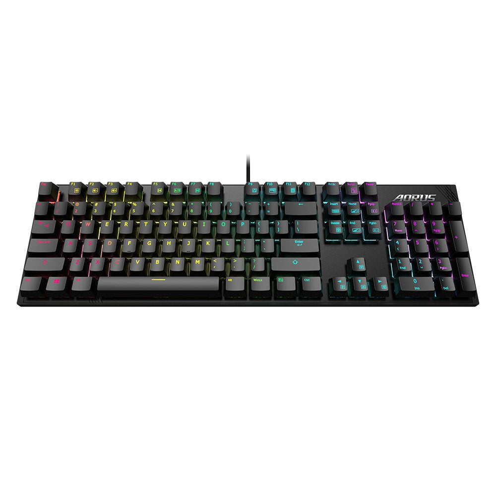 EAN 4719331551353 - GIGABYTE AORUS K1 teclado Juego USB QWERTY Inglés Negro imagen 3