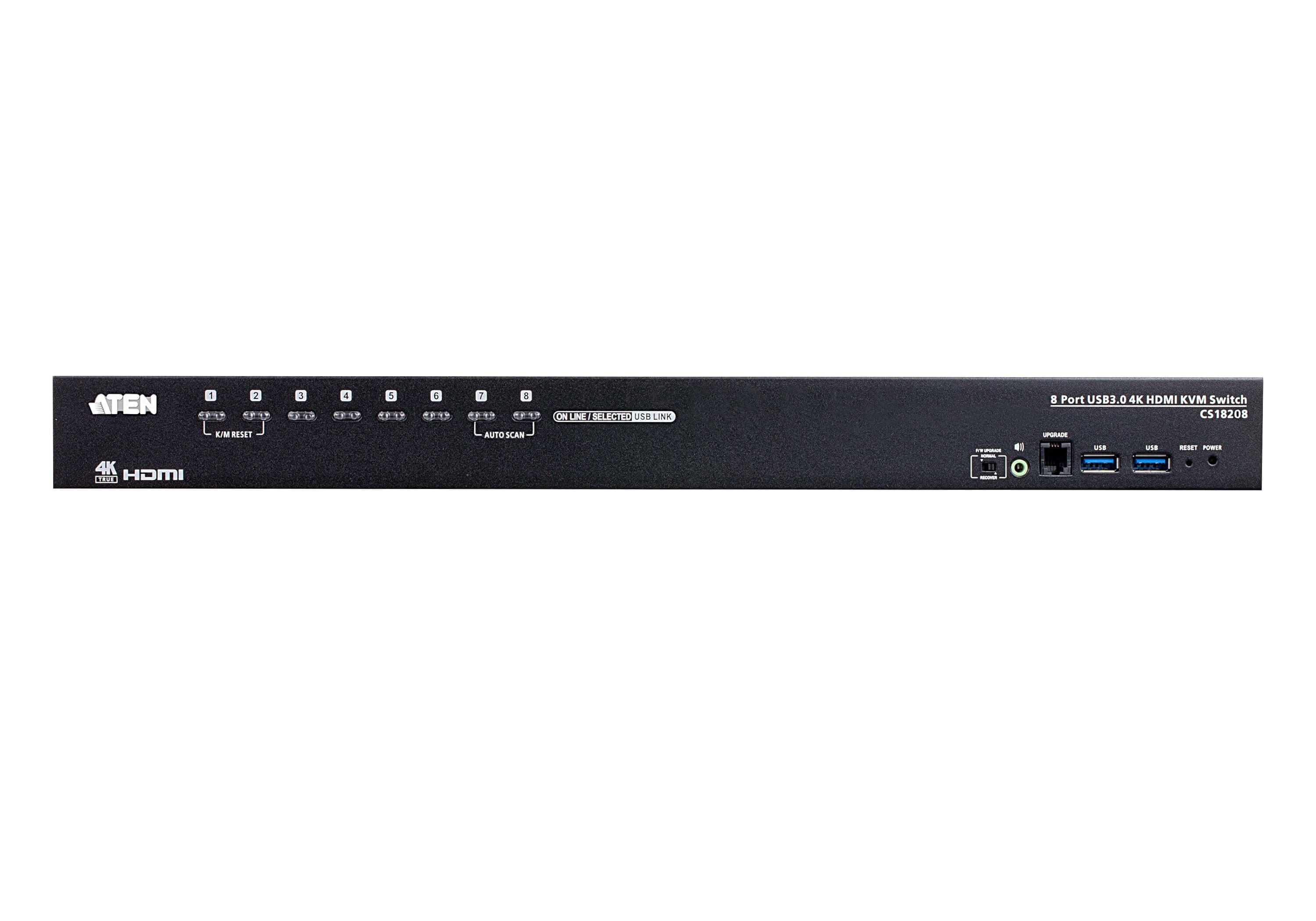 EAN 4710469340697 - ATEN CS18208-AT-G interruptor KVM Negro imagen 3