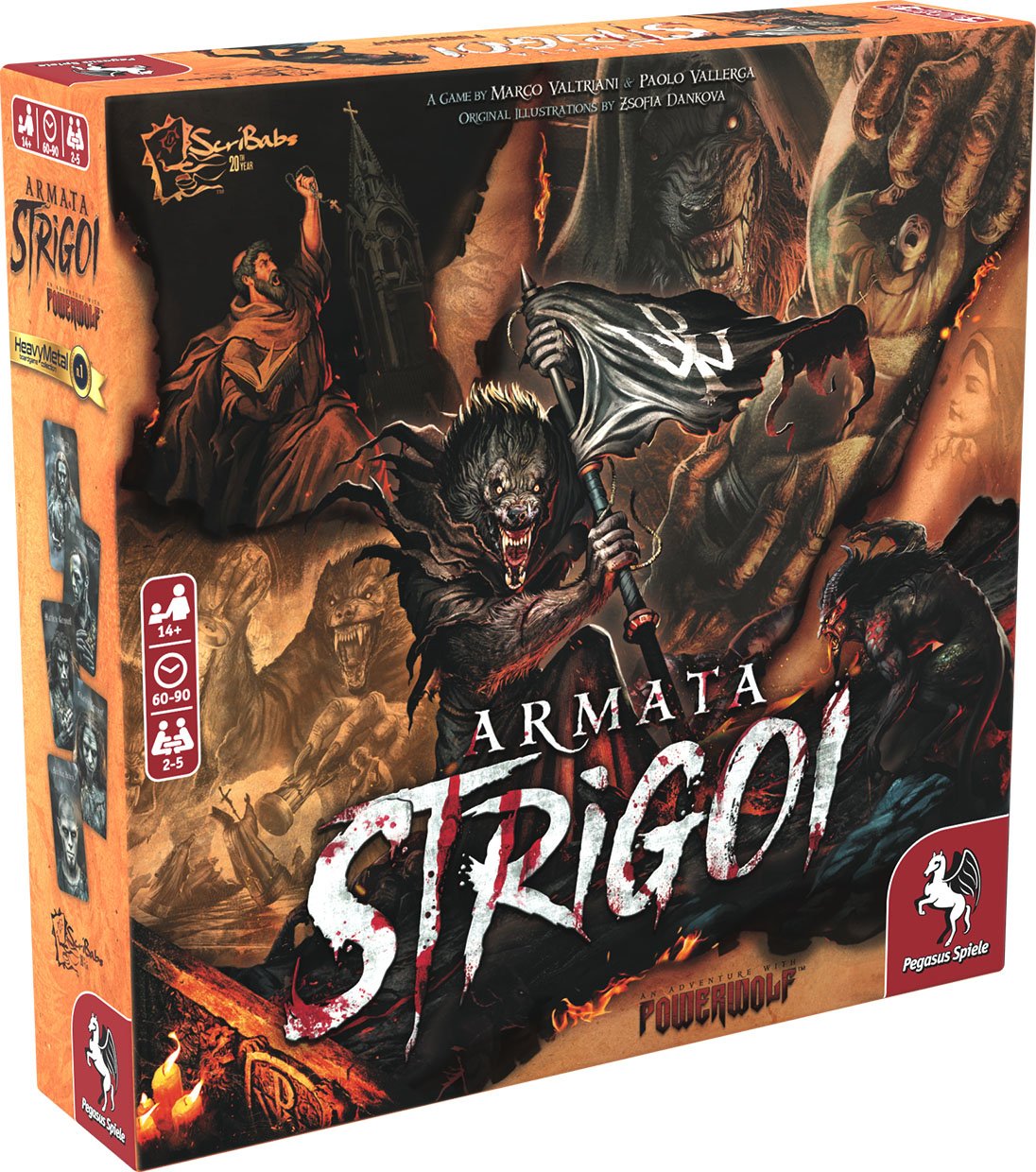 Pegasus Armata Strigoi - El Juego De Mesa Powerwolf 57700g