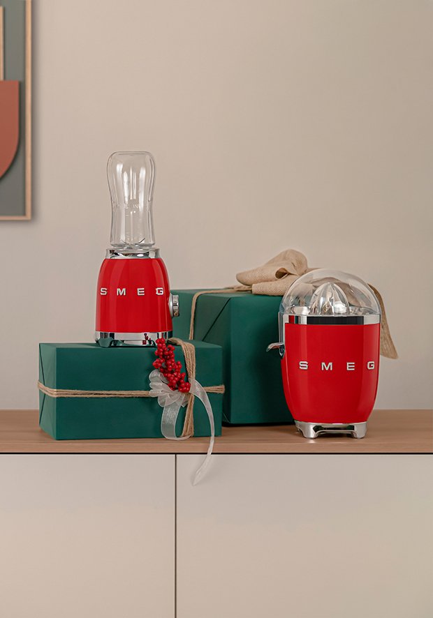 EAN 8017709313012 - Smeg PBF01RDEU licuadora 0,6 L Batidora de vaso 300 W Rojo imagen 1