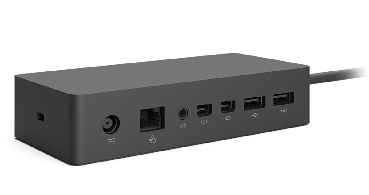 Microsoft Pd9-00004 Estación Dock Para Móvil Tableta Negro