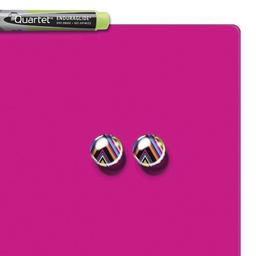 Rexel Pizarra Hogar Magnética 360x360mm Rosa