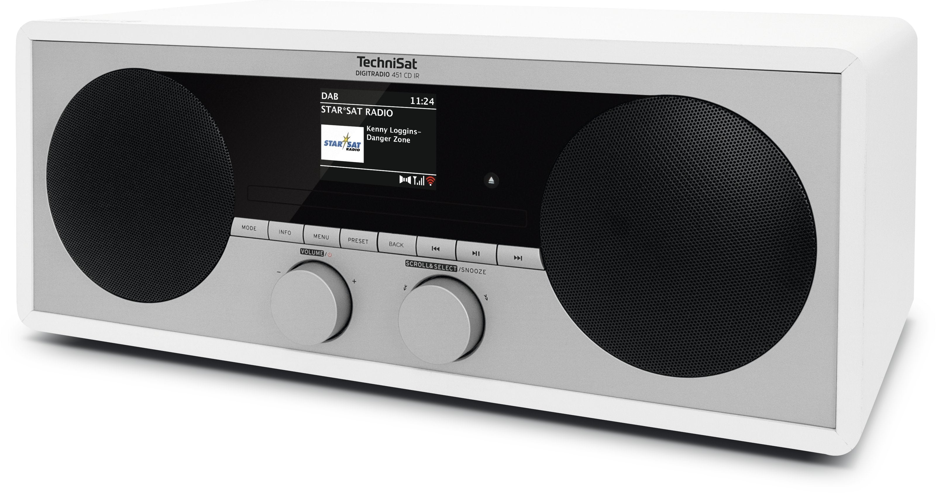 Technisat Digitradio 451 Cd Ir White