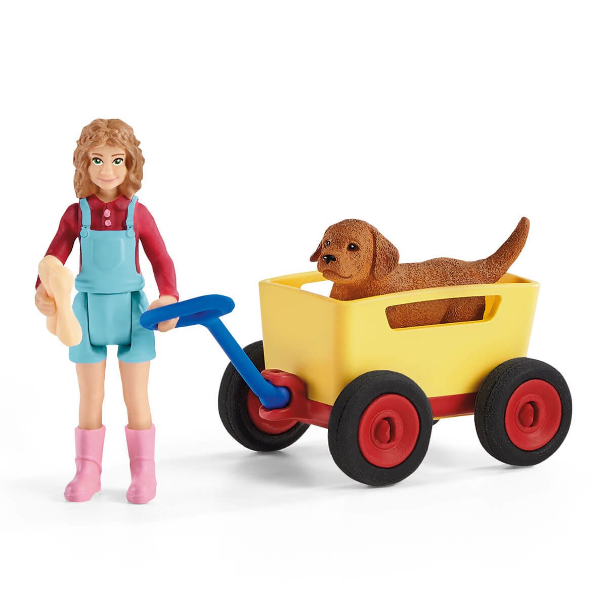 Figura Excursión En Carro De Mano Schleich