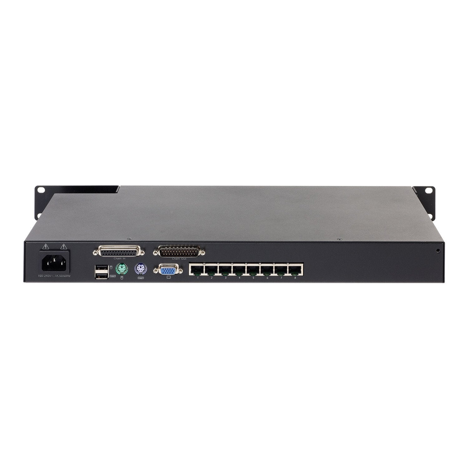 EAN 0731304285502 - APC KVM0108A interruptor KVM Montaje en rack Negro imagen 3