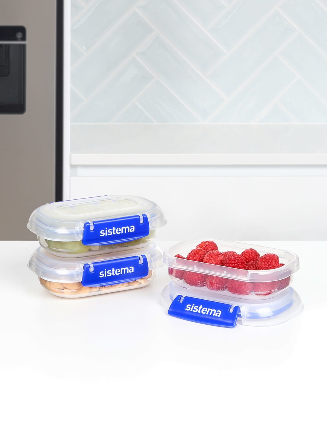 EAN 9414202885234 - Sistema 881523 recipiente de almacenar comida Rectangular Contenedor 0,18 L Transparente 3 pieza(s) imagen 2