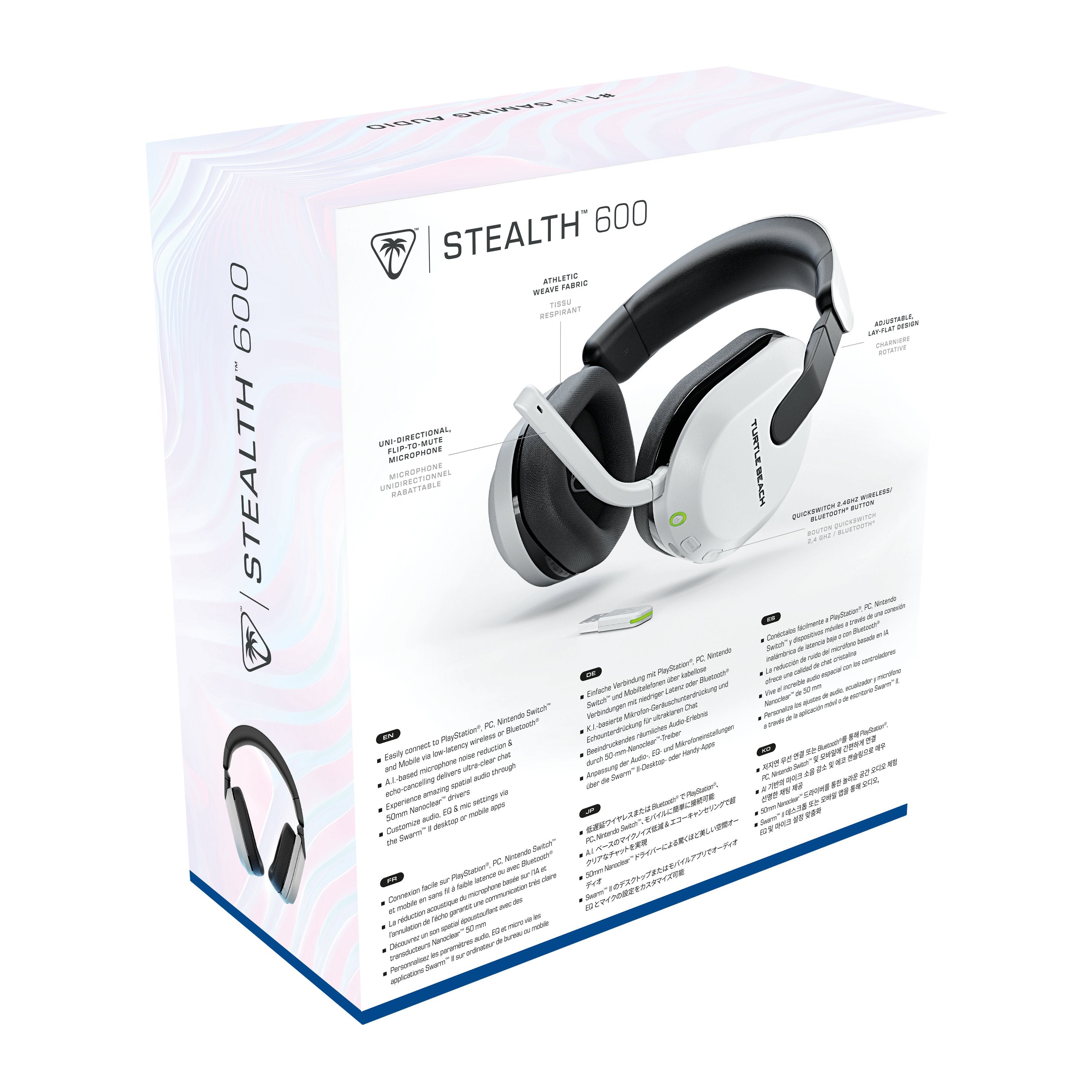 EAN 0731855031030 - Turtle Beach Stealth 600 Gen 3 Auriculares Inalámbrico Diadema Juego Bluetooth Blanco imagen 11
