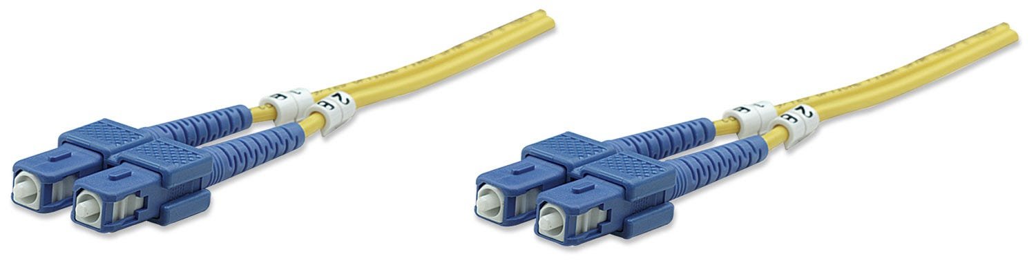 EAN 0766623470605 - Intellinet 470605 Cable de fibra óptica e InfiniBand 1 m SC Amarillo imagen 1