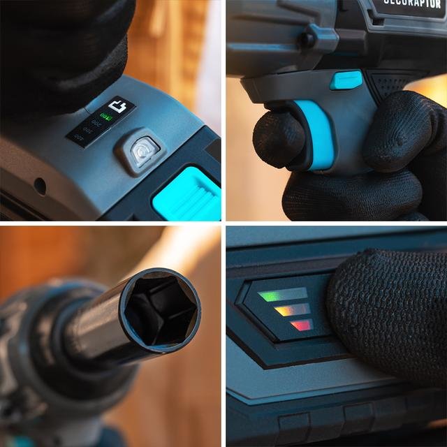 Llave De Impacto Cecotec Cecoraptor Perfect Impact 2020 Ultra