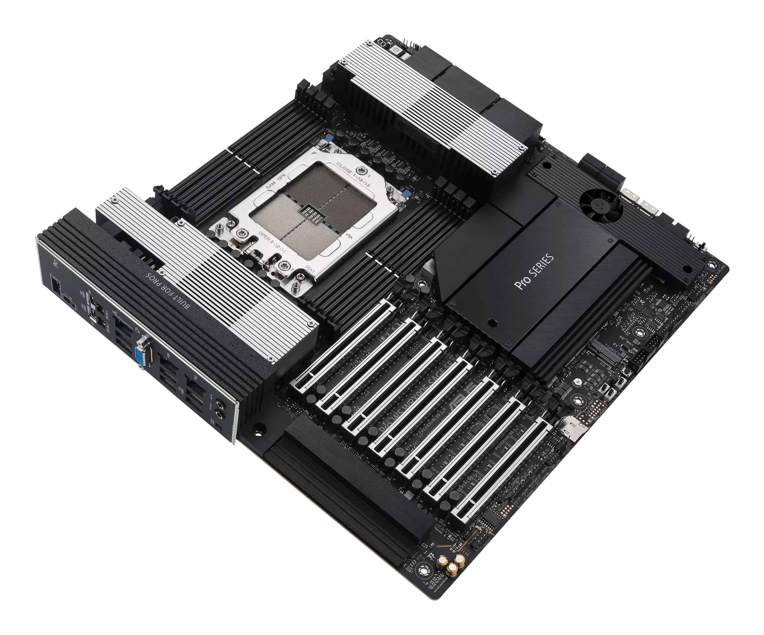 EAN 4711387441145 - ASUS PRO WS WRX90E-SAGE SE AMD WRX90 Socket sTR5 EEB imagen 4