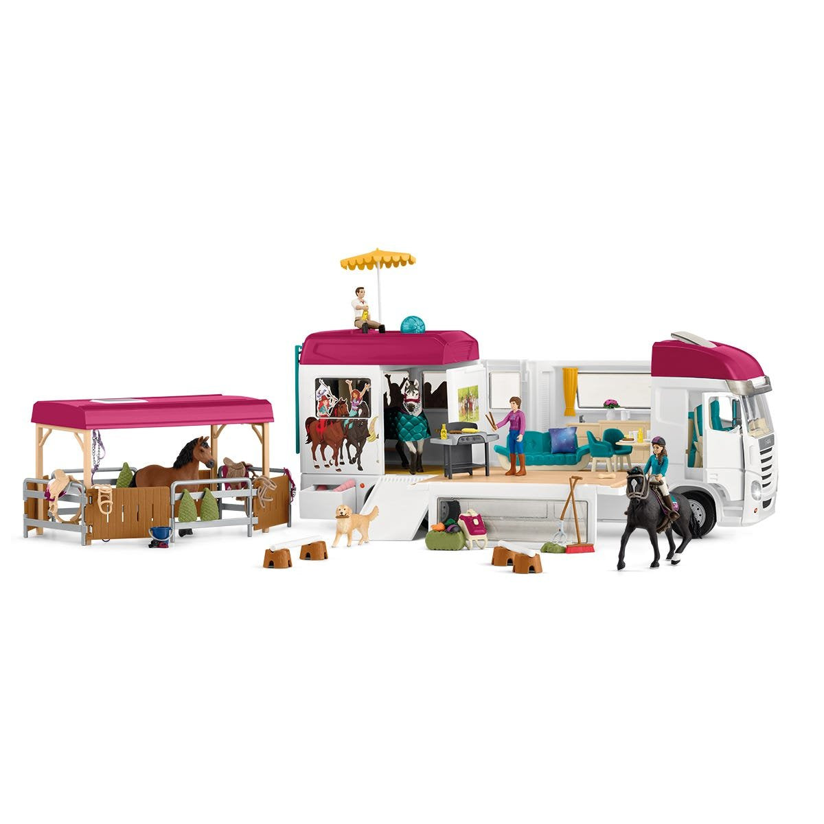 Schleich Horse Club Transportador De Caballos, Vehículo De Juguete