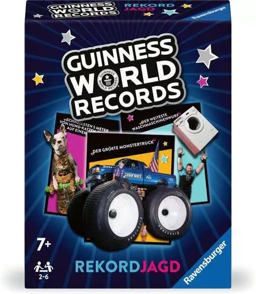 Ravensburger Guinness World Records - Hunt, Juego De Cartas 22889