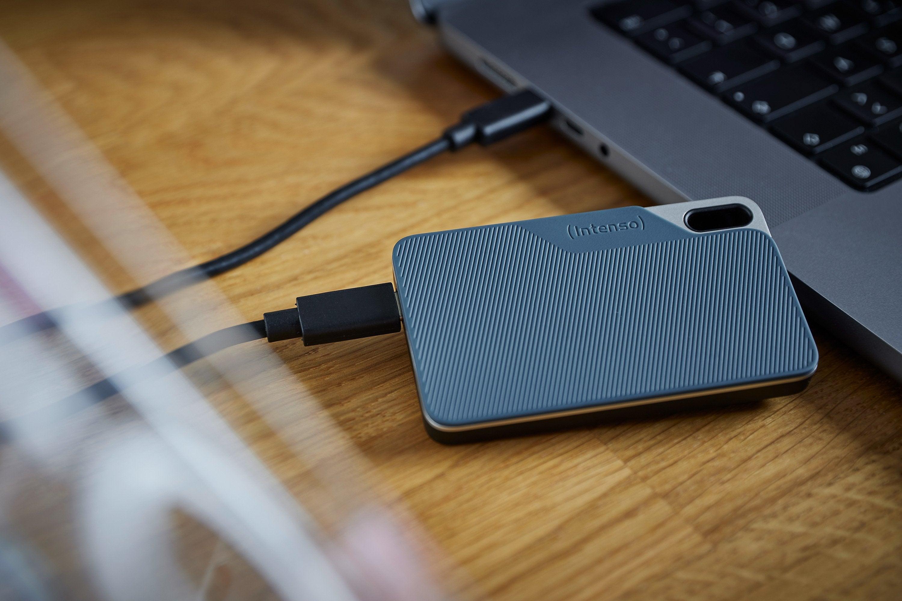 EAN 4034303033584 - Intenso Lesen/Schreiben bis zu 500 MB/s/1TB USB Tipo C 3.2 Gen 1 (3.1 Gen 1) Azul, Gris imagen 7