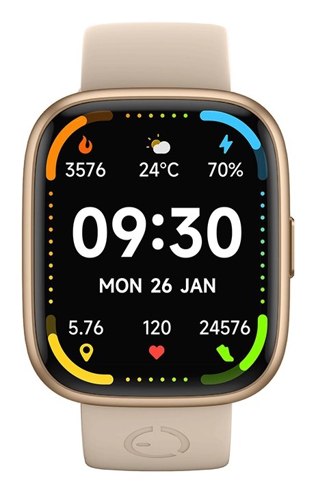 EAN 5905913006079 - MaxCom Ecowatch6 4,65 cm (1.83") TFT Digital 240 x 284 Pixeles Pantalla táctil Oro imagen 2
