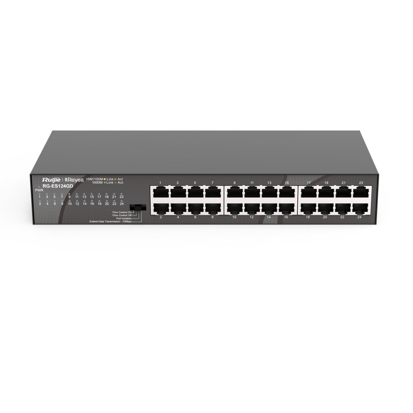 Switch Ruijie Reyee Rg-Es124gd 5-Port 10/100 Mbps Desktop Switch