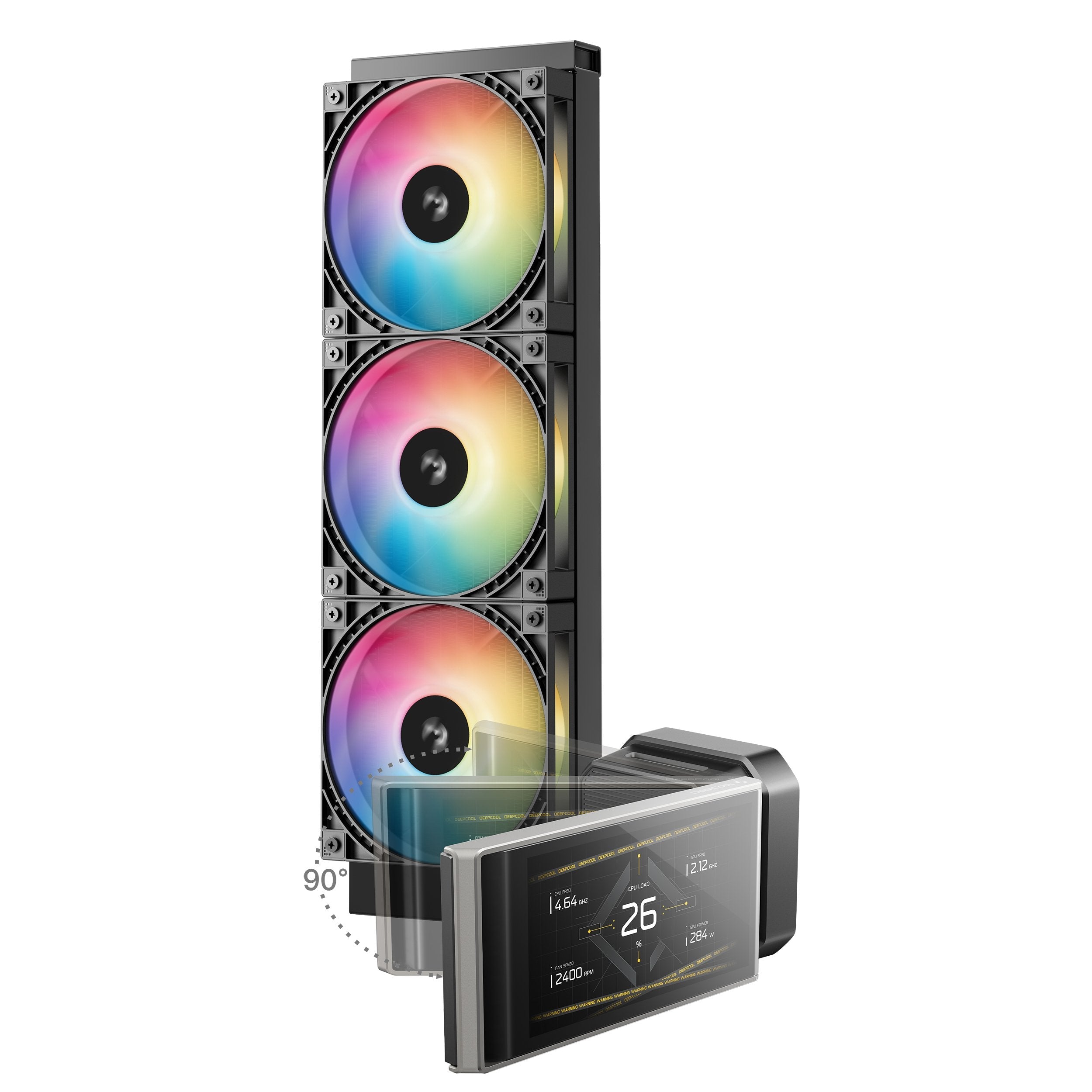 K Deepcool Lt360 Vision Argb Aio
