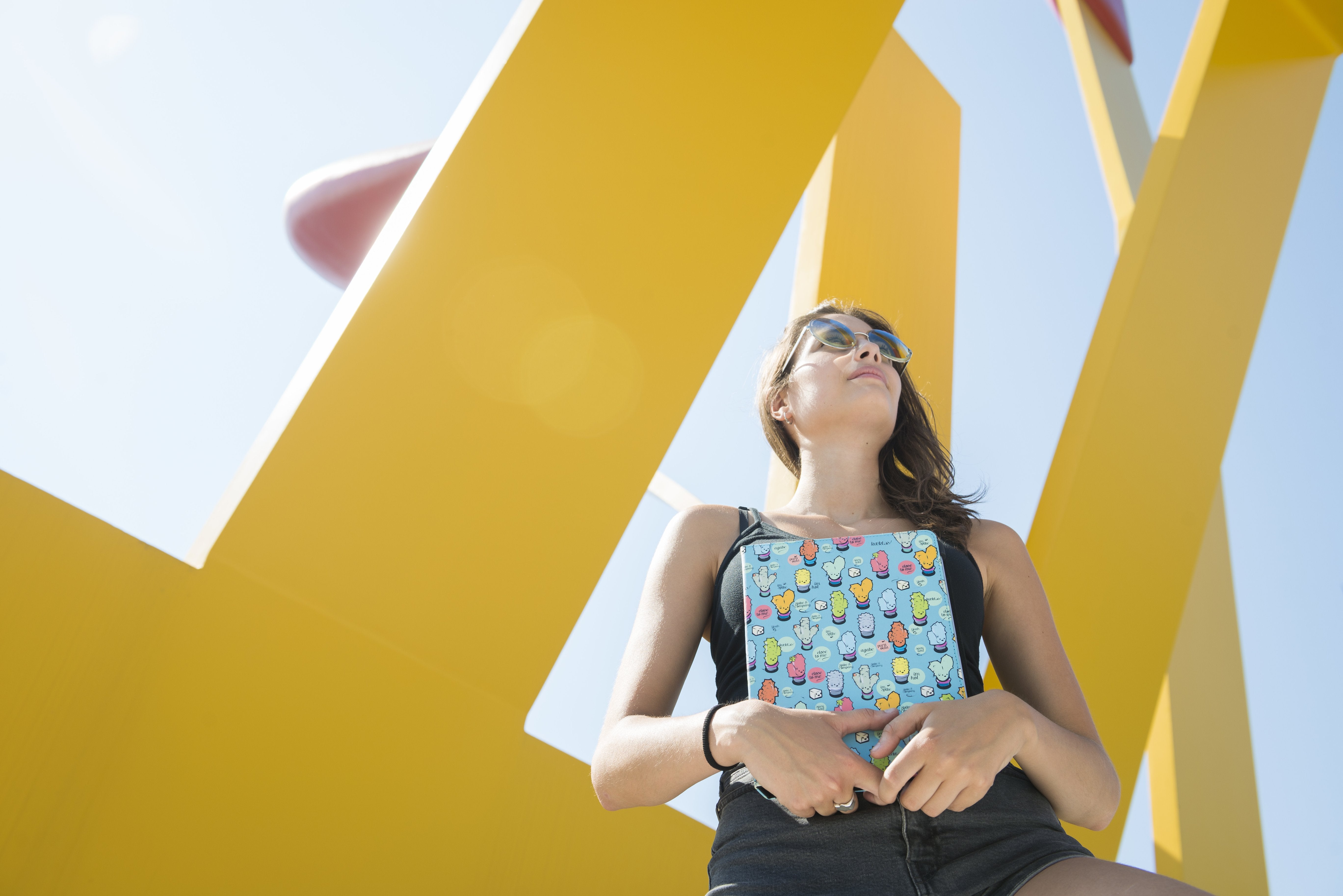 Funda Universal Silver Ht Para Tablet 9-10.1" Cactus